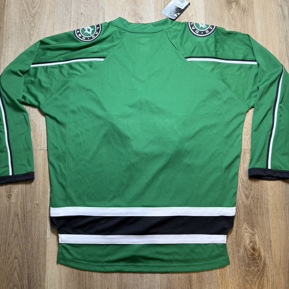 NHL Dallas Stars Official Licensed Practice NEW Green Large Jersey - Picture 2 of 10